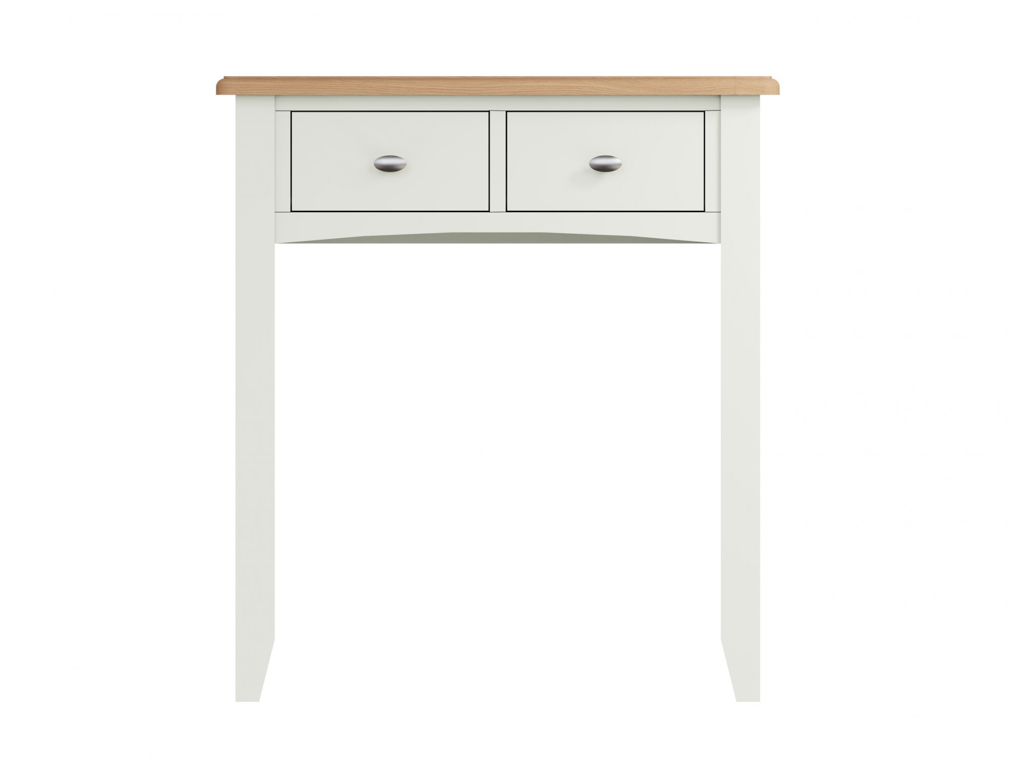 Kenmore Kenmore Patterdale White and Oak 2 Drawer Dressing Table (Flat Packed)