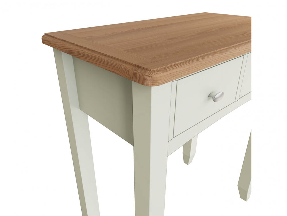 Kenmore Kenmore Patterdale White and Oak 2 Drawer Dressing Table (Flat Packed)