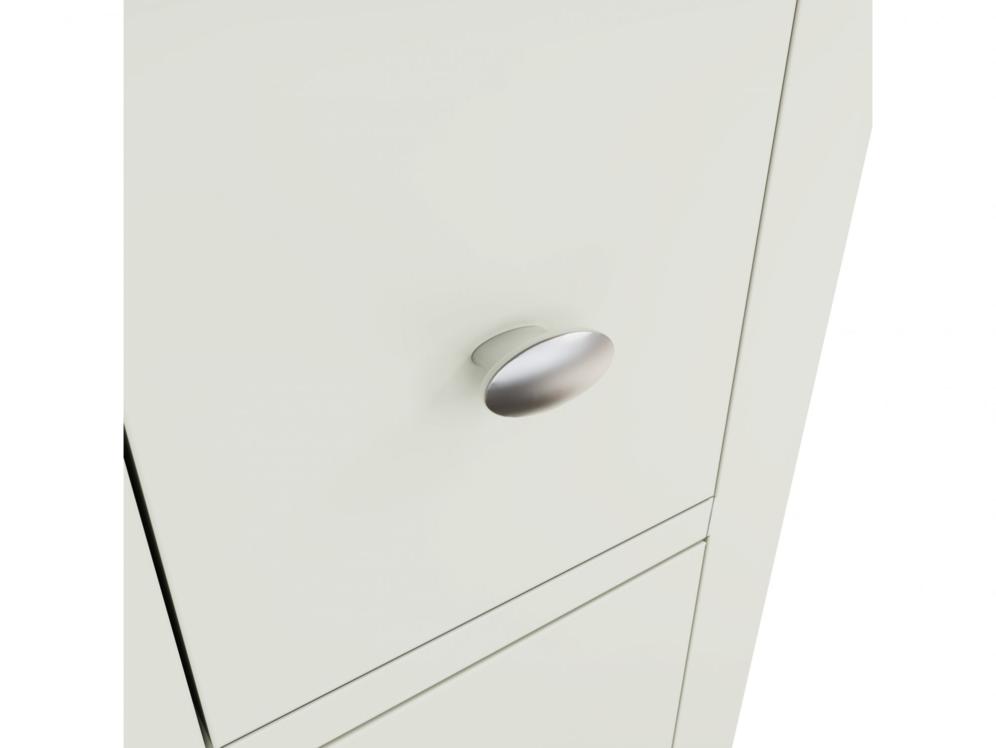 Kenmore Kenmore Patterdale White and Oak 2 Drawer Small Bedside Cabinet (Assembled)