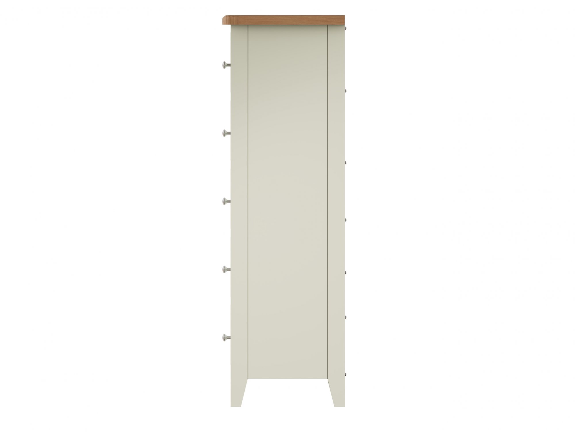 Kenmore Kenmore Patterdale White and Oak 5 Drawer Tall Narrow Chest of Drawers (Assembled)