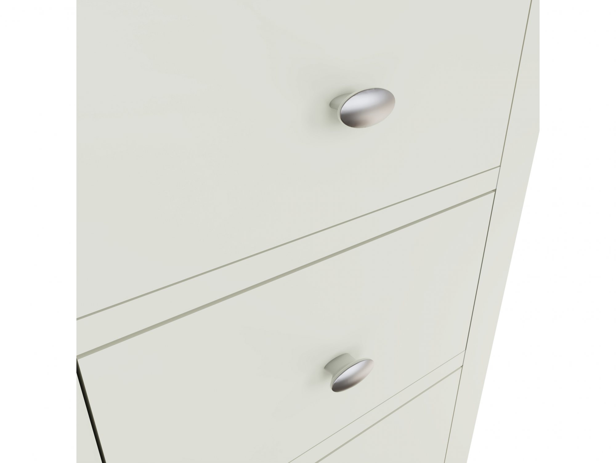 Kenmore Kenmore Patterdale White and Oak 5 Drawer Tall Narrow Chest of Drawers (Assembled)