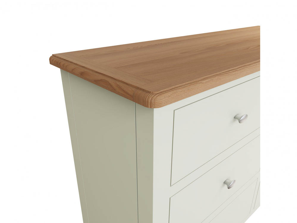Kenmore Kenmore Patterdale White and Oak 6 Drawer Chest of Drawers (Assembled)