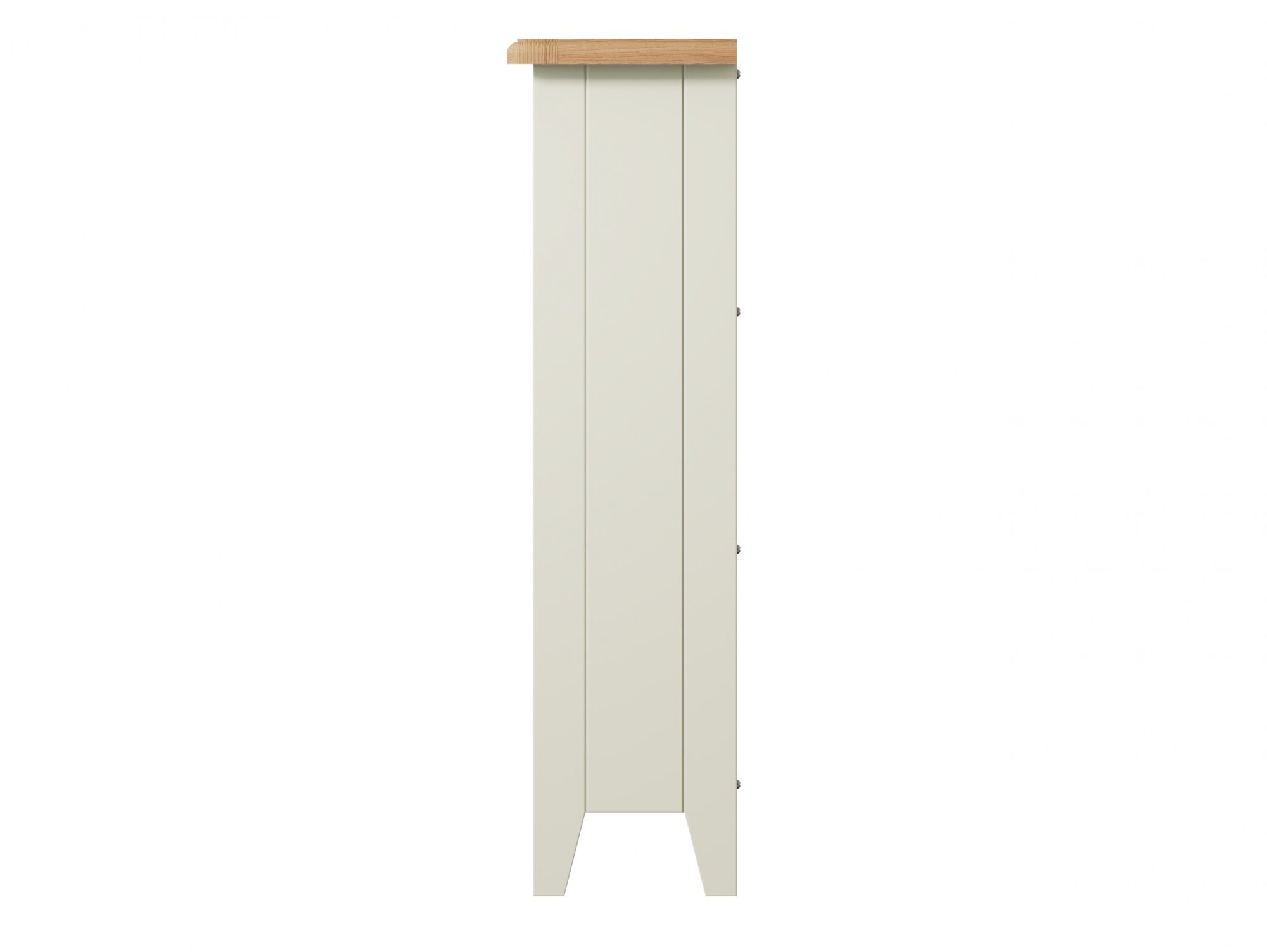 Kenmore Kenmore Patterdale White and Oak Low Bookcase (Assembled)