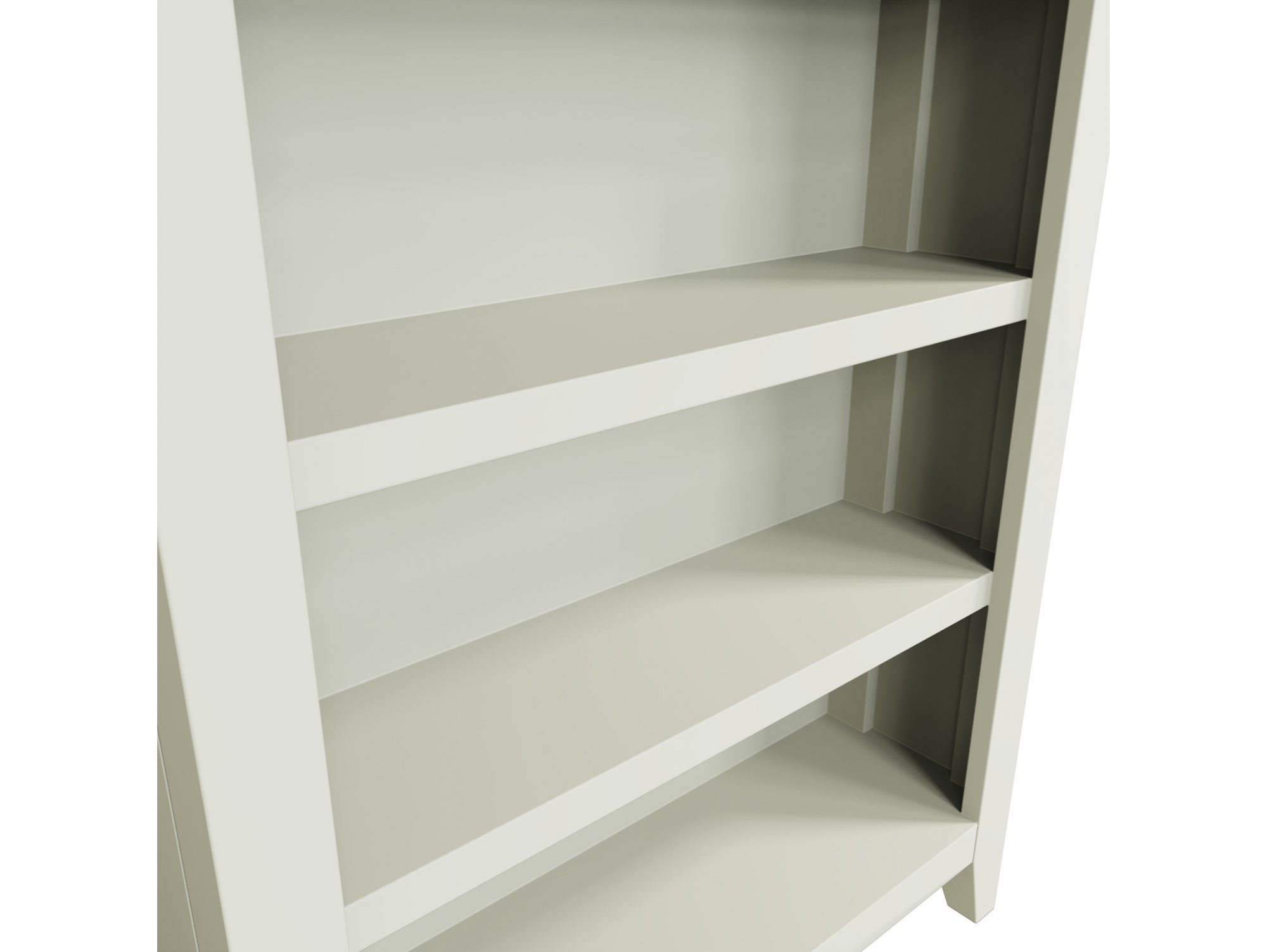 Kenmore Kenmore Patterdale White and Oak Low Bookcase (Assembled)