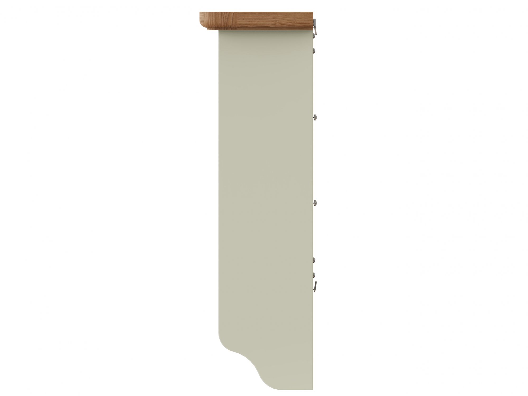 Kenmore Kenmore Patterdale White and Oak Mirror Wall Rack (Assembled)