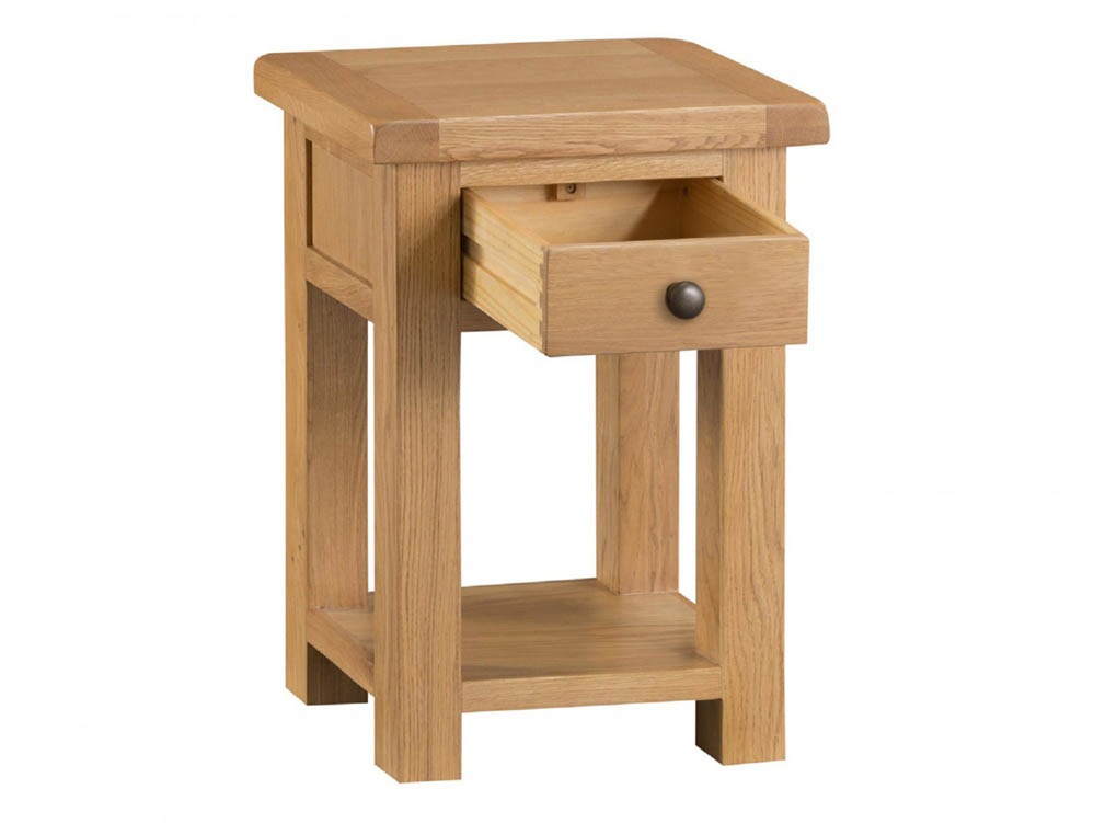 Kenmore Kenmore Waverley Oak 1 Drawer Small Lamp Table (Assembled)