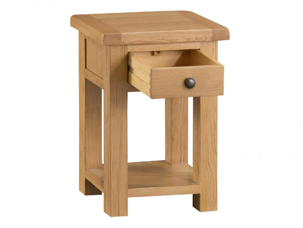 Kenmore Kenmore Waverley Oak 1 Drawer Small Lamp Table (Assembled)