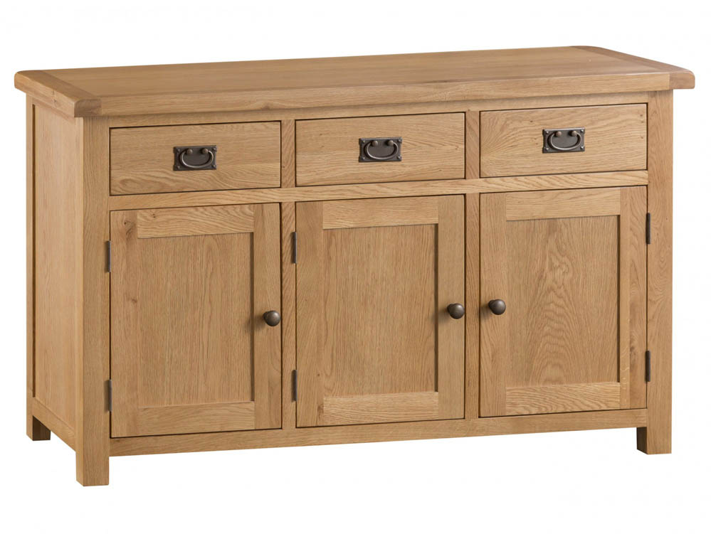 Kenmore Kenmore Waverley Oak 3 Door 3 Drawer Sideboard (Assembled)