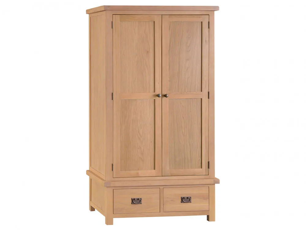Kenmore Kenmore Waverley Oak 2 Door 2 Drawer Double Wardrobe (Flat Packed)