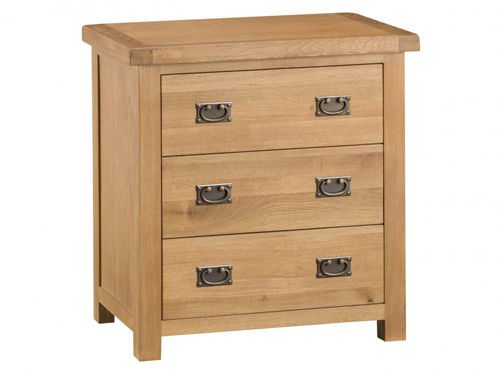 Kenmore Kenmore Waverley Oak 3 Drawer Chest of Drawers (Assembled)