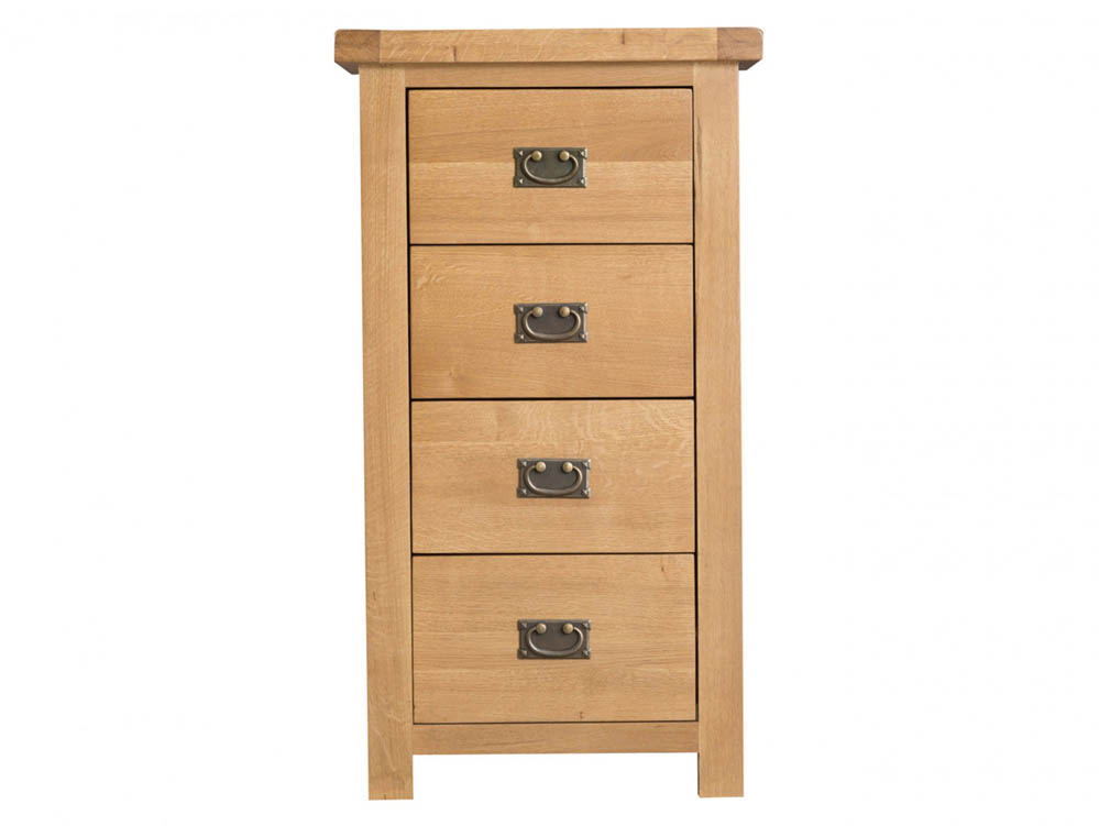 Kenmore Kenmore Waverley Oak 4 Drawer Tall Narrow Chest of Drawers (Assembled)