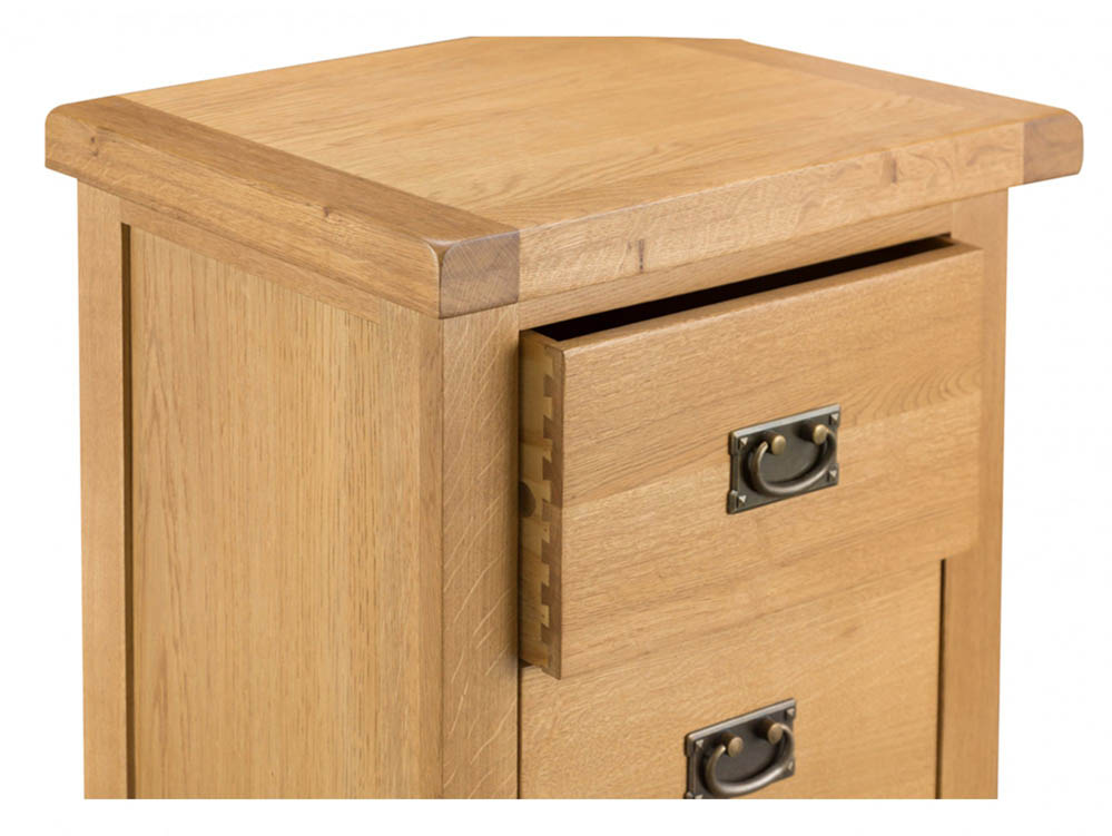 Kenmore Kenmore Waverley Oak 4 Drawer Tall Narrow Chest of Drawers (Assembled)