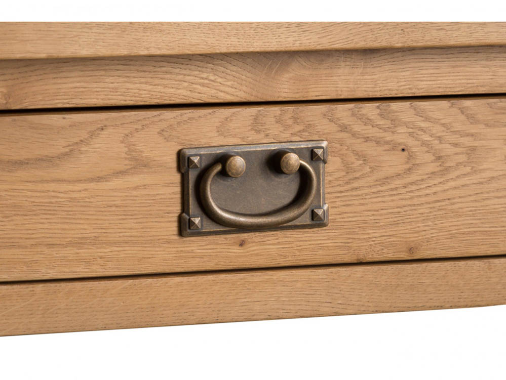 Kenmore Kenmore Waverley Oak 3 Drawer Dressing Table (Flat Packed)