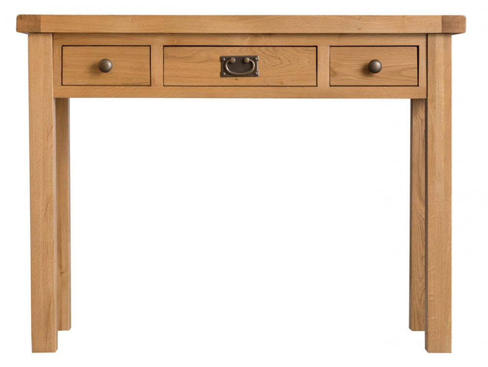 Kenmore Kenmore Waverley Oak 3 Drawer Dressing Table (Flat Packed)