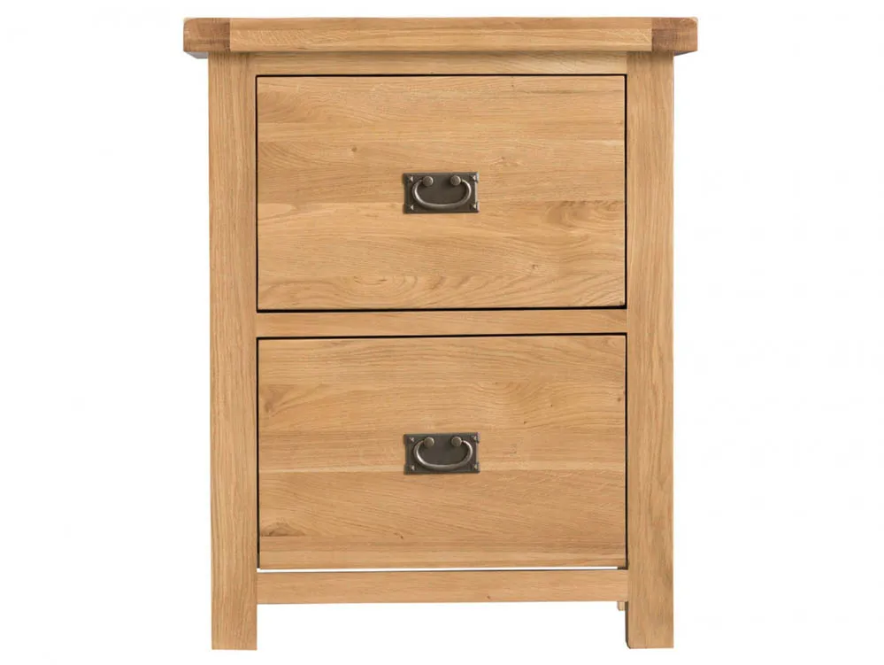 Kenmore Kenmore Waverley Oak 2 Drawer Filing Cabinet  (Assembled)