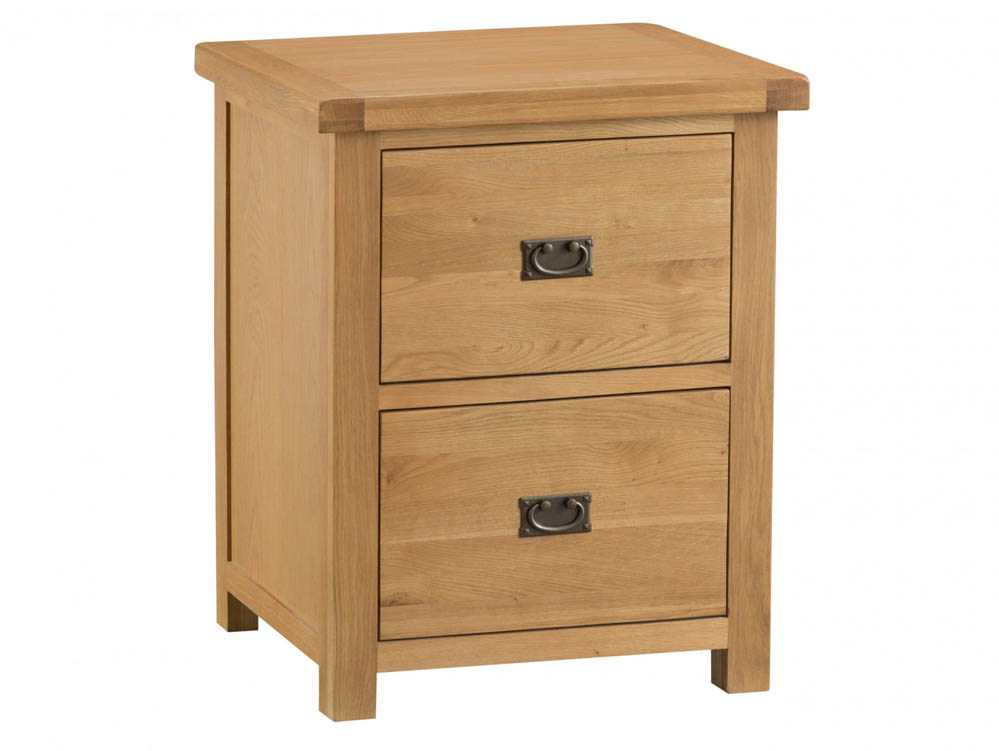 Kenmore Kenmore Waverley Oak 2 Drawer Filing Cabinet  (Assembled)