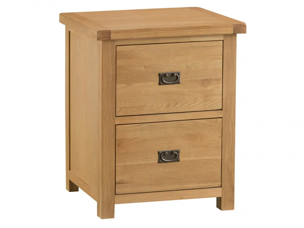 Kenmore Kenmore Waverley Oak 2 Drawer Filing Cabinet  (Assembled)