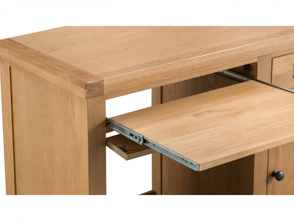 Kenmore Kenmore Waverley Oak 1 Door 2 Drawer Desk (Flat Packed)