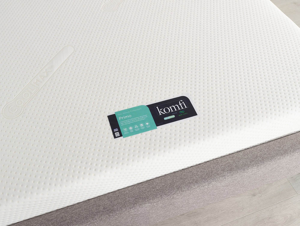 Komfi Komfi Active Primo Coolmax Memory 160 x 200 Euro (IKEA) Size King Mattress in a Box