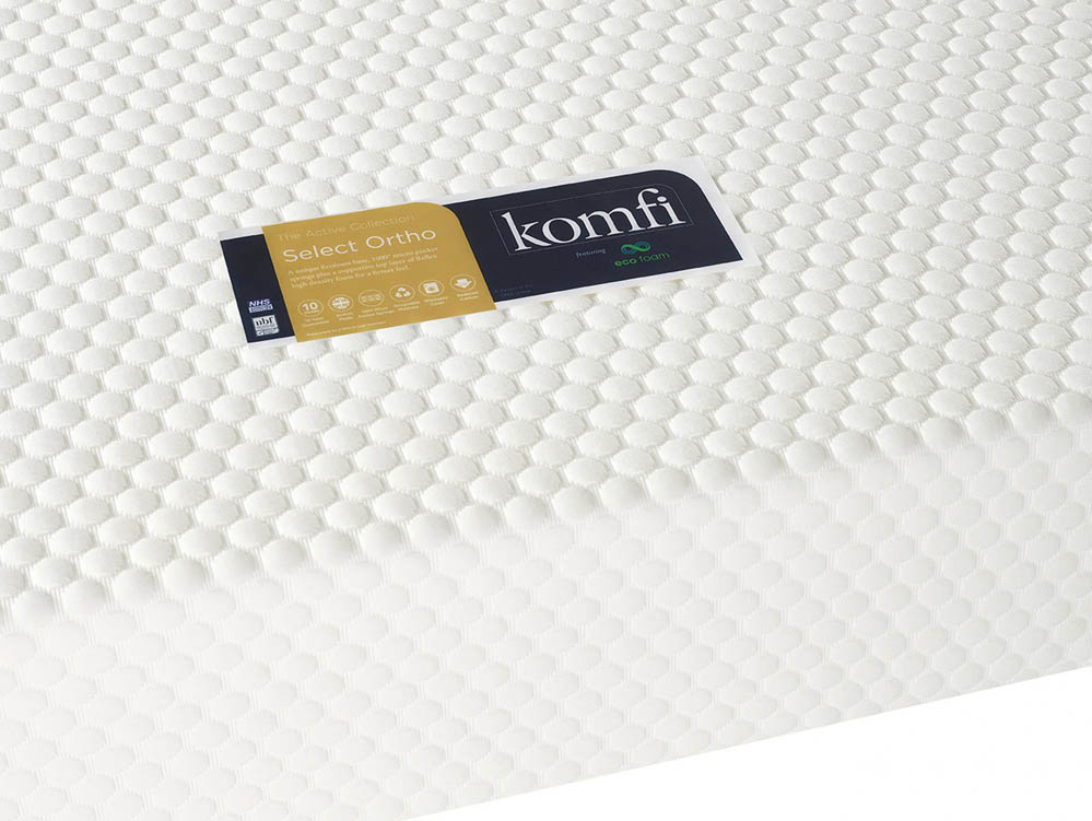 Komfi Komfi Active Select Ortho Pocket 1000 5ft King Size Mattress in a Box