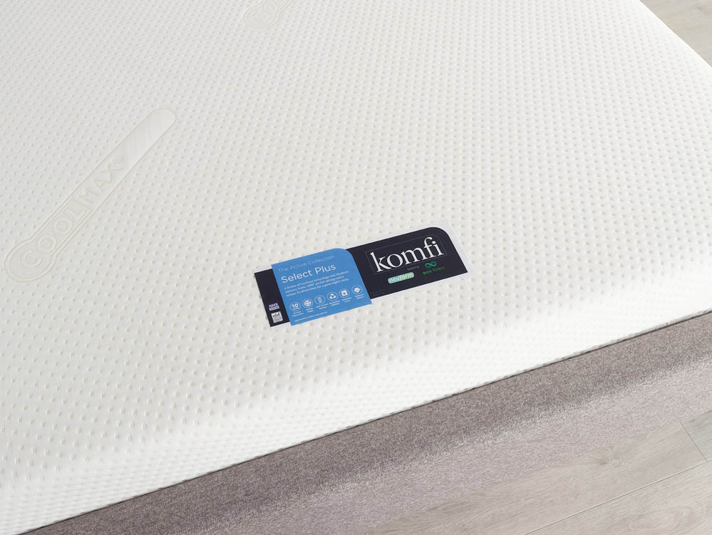 Komfi Komfi Active Select Plus Coolmax Memory Pocket 1000 4ft6 Double Mattress in a Box