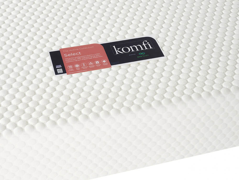 Komfi Komfi Active Select Pocket 1000 4ft6 Double Mattress in a Box