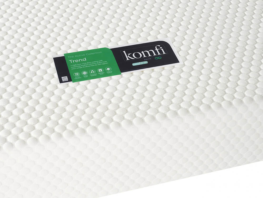 Komfi Komfi Active Trend Memory 3ft Single Mattress in a Box