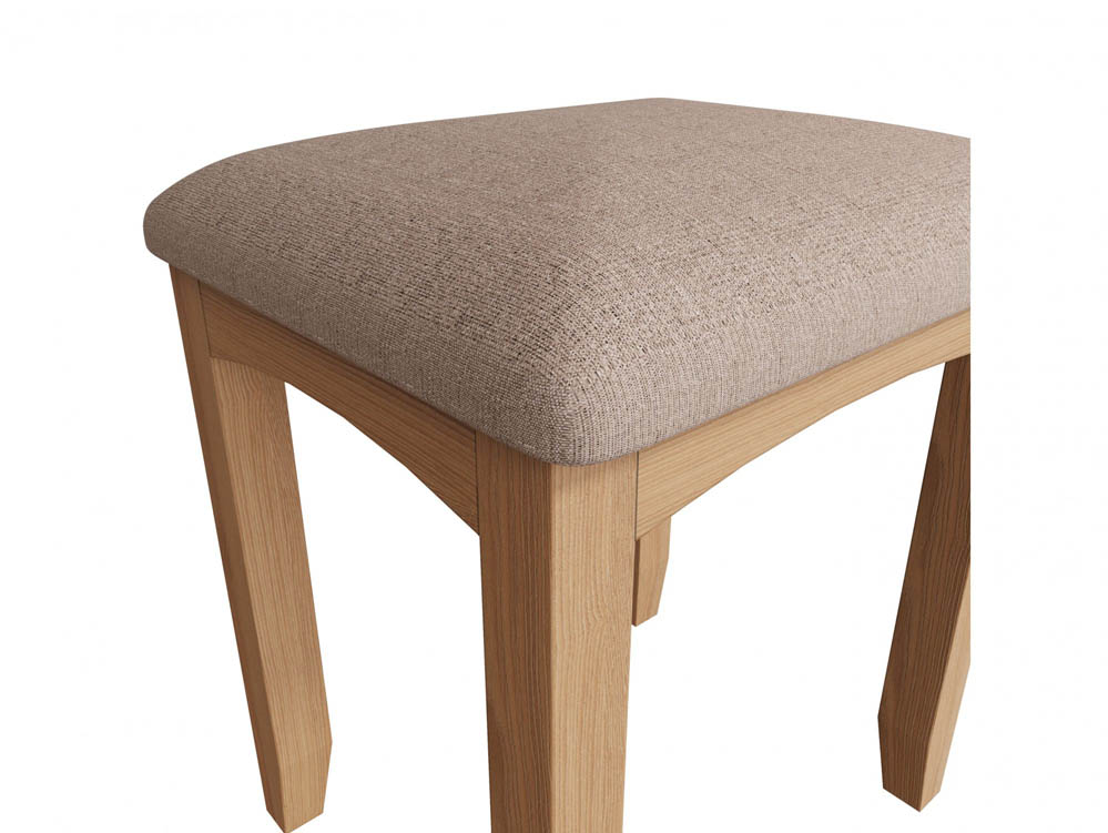 Kenmore Kenmore Dakota Oak Dressing Table Stool (Flat Packed)