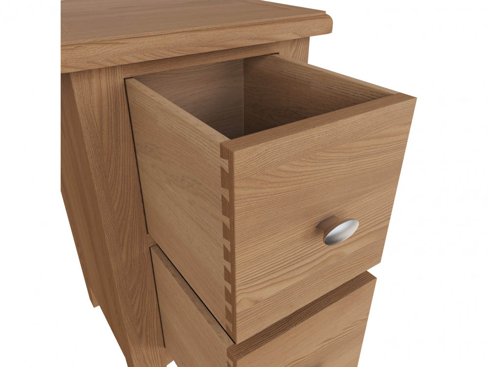 Kenmore Kenmore Dakota Oak 2 Drawer Small Bedside Cabinet (Assembled)