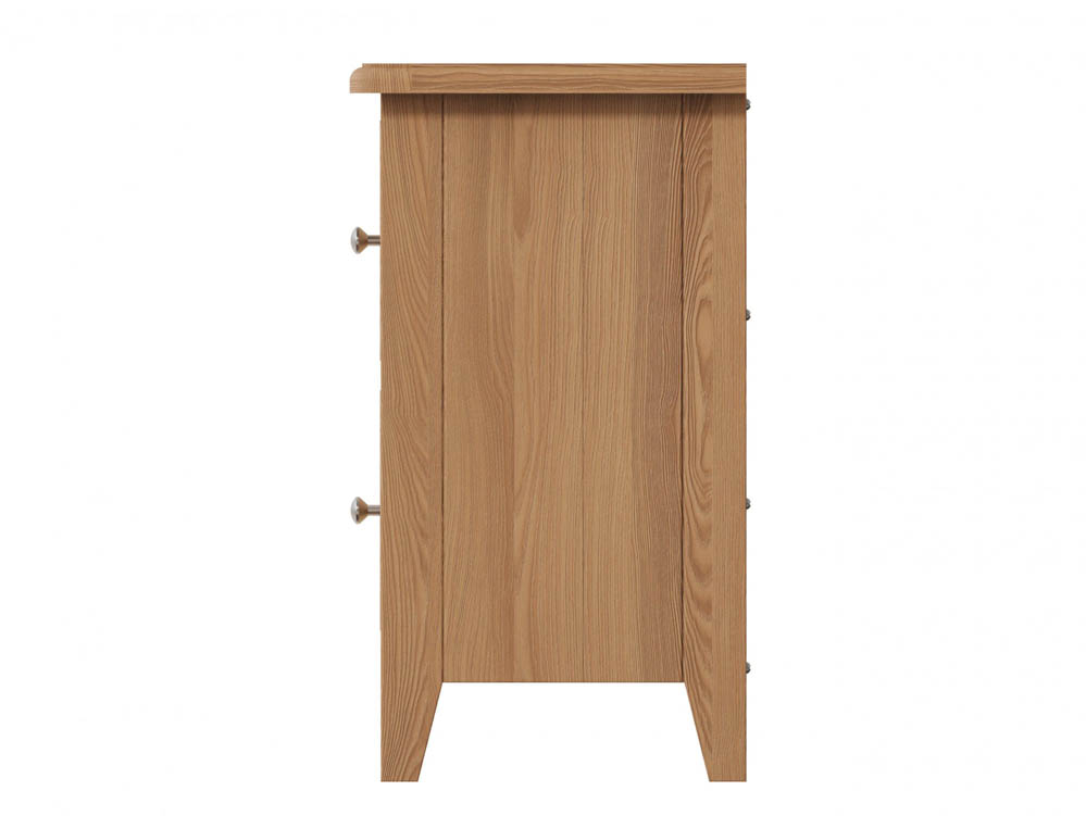 Kenmore Kenmore Dakota Oak 2 Drawer Small Bedside Cabinet (Assembled)