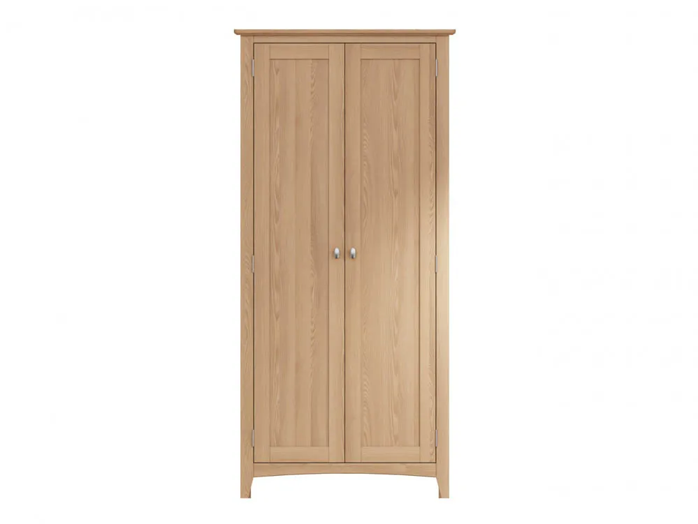 Kenmore Kenmore Dakota Oak 2 Door Double Wardrobe