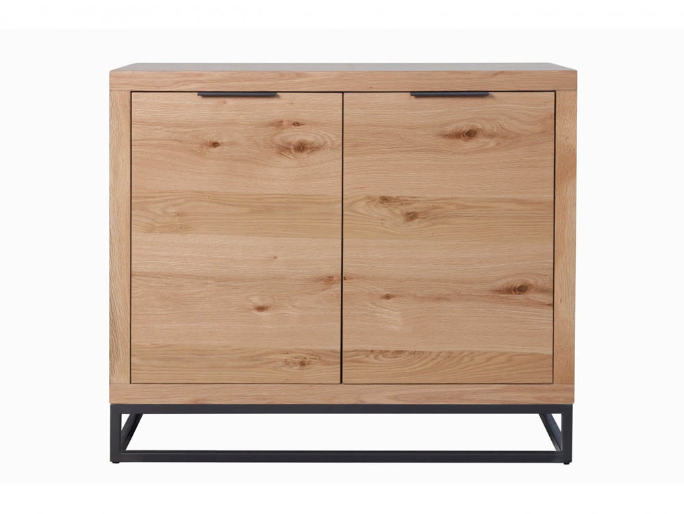 Kenmore Kenmore Dyce Oak and Black 2 Door Sideboard (Assembled)