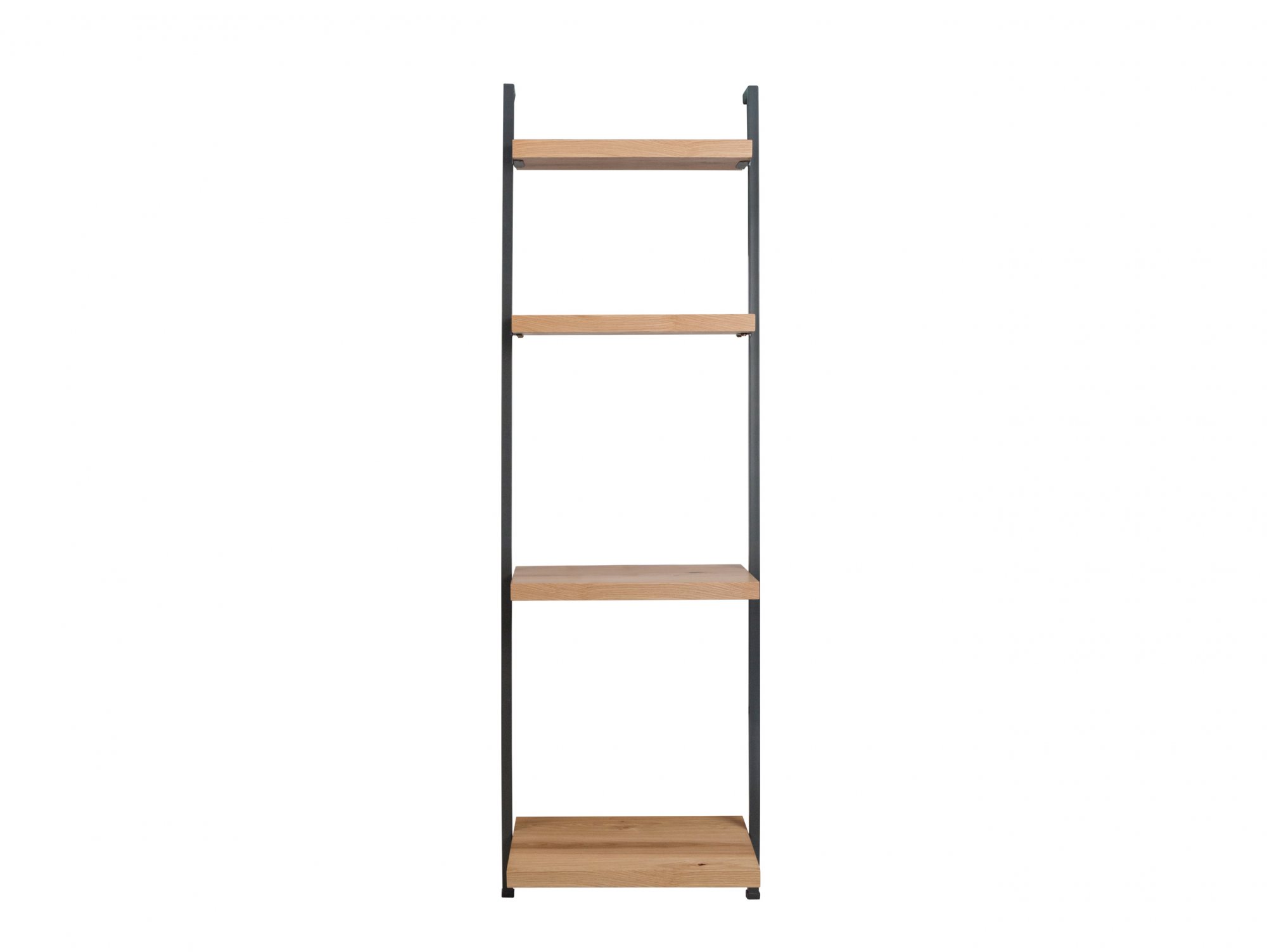 Kenmore Kenmore Dyce Oak and Black Ladder Bookcase (Flat Packed)