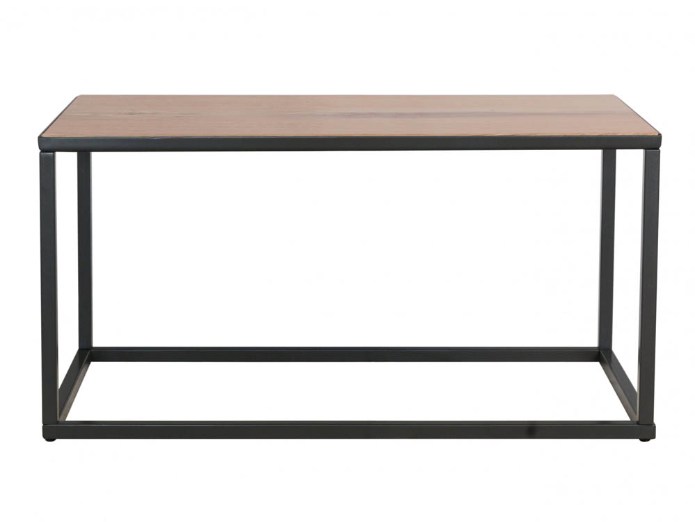Kenmore Kenmore Dyce Oak and Black Small Coffee Table (Flat Packed)