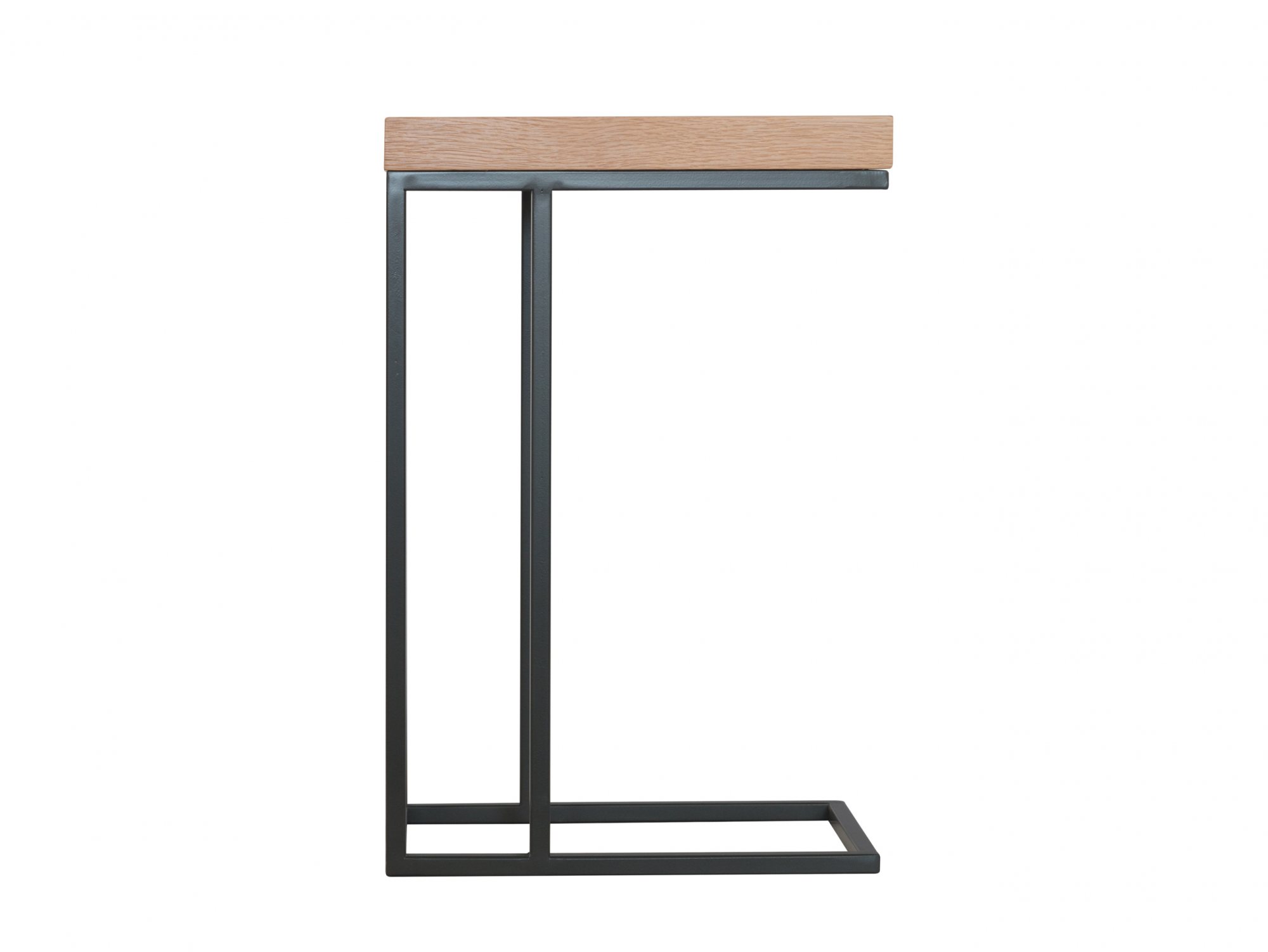Kenmore Kenmore Dyce Oak and Black Tall Lamp Table (Assembled)