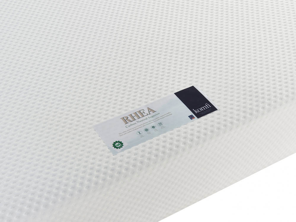 Komfi Komfi Rhea Carbon Neutral Superior Memory 4ft Small Double Mattress in a Box