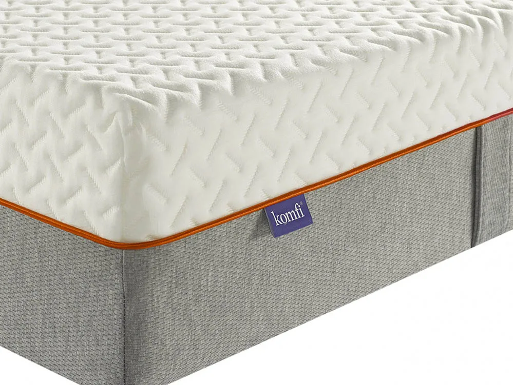 Komfi Sensory Hybrid Memory Gel Pocket 1500 6ft Super King Size