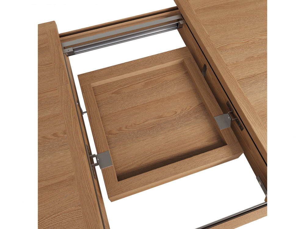 Kenmore Kenmore Dakota 160cm Oak Butterfly Extending Dining Table (Flat Packed)