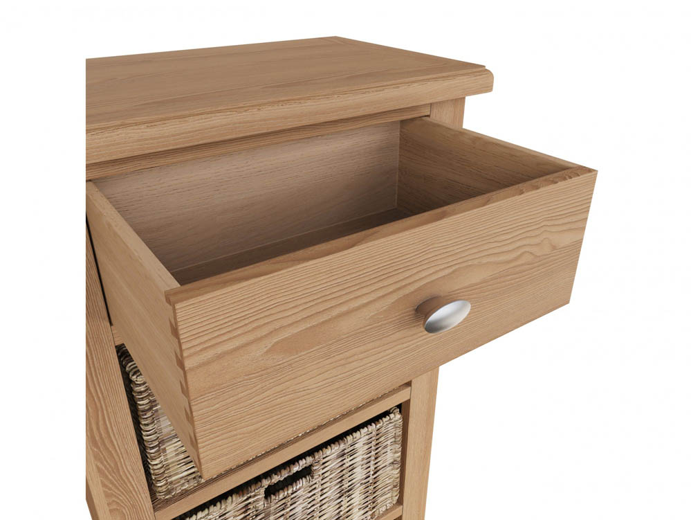 Kenmore Kenmore Dakota Oak 1 Drawer Tall Storage Unit (Assembled)