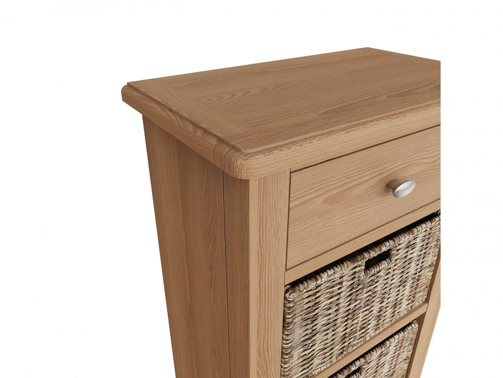 Kenmore Kenmore Dakota Oak 1 Drawer Tall Storage Unit (Assembled)