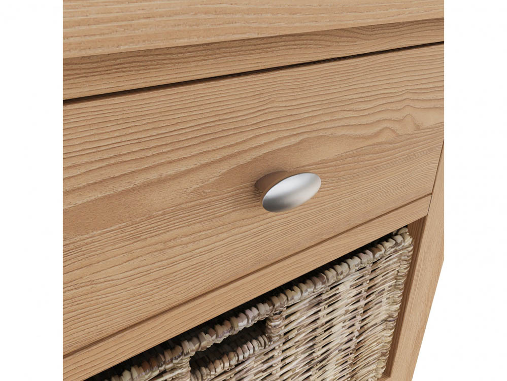 Kenmore Kenmore Dakota Oak 1 Drawer Tall Storage Unit (Assembled)