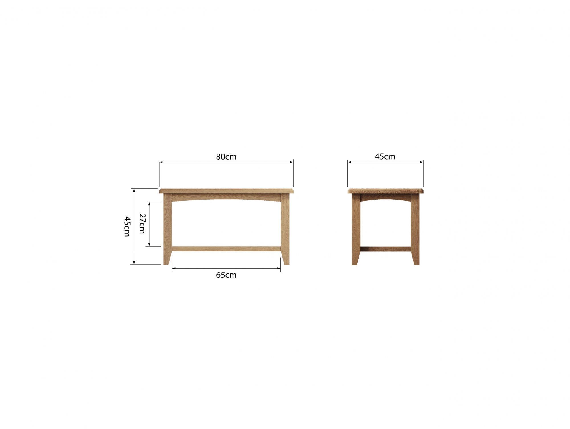 Kenmore Kenmore Dakota Oak Coffee Table (Flat Packed)