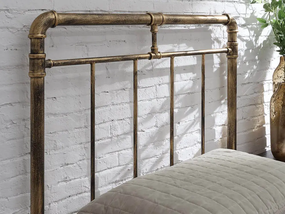 Flintshire Flintshire Cilcain Antique Bronze Metal Bed Frame
