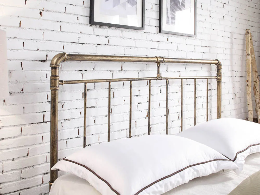 Flintshire Flintshire Cilcain Antique Bronze Metal Bed Frame
