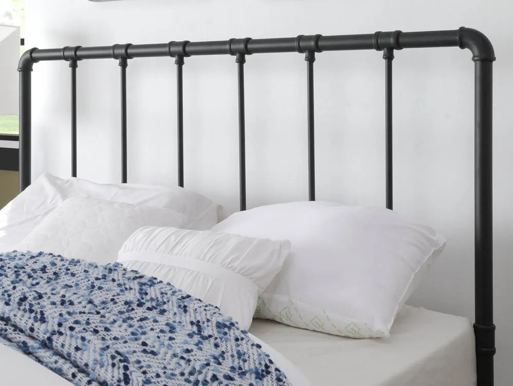 Flintshire Flintshire Kinnerton Sand Blast Black Metal Bed Frame