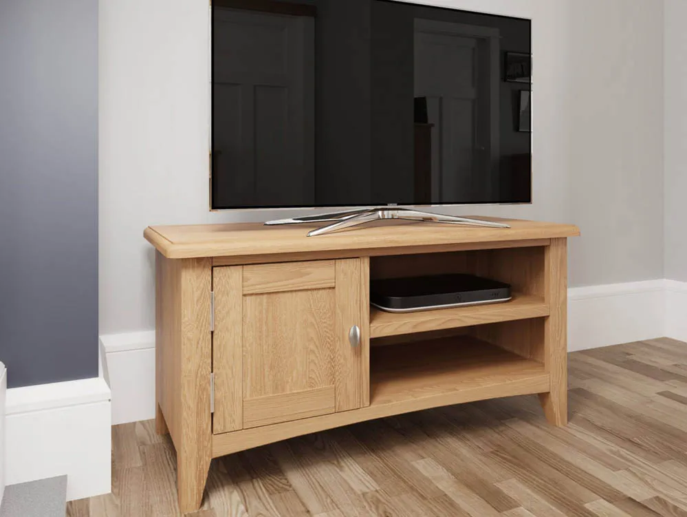 Kenmore Kenmore Dakota Oak 1 Door TV Cabinet (Assembled)