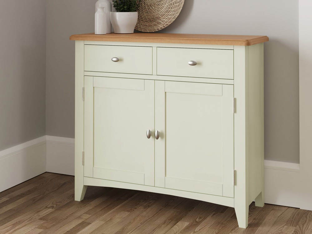 Kenmore Kenmore Patterdale White and Oak 2 Door 2 Drawer Sideboard (Assembled)