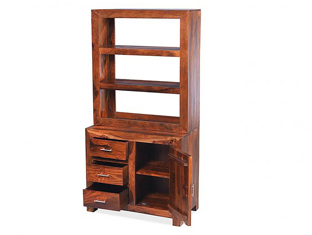 Archers Archers Santa Clara 1 Door 3 Drawer Acacia Small Wooden Dresser Unit (Part Assembled)