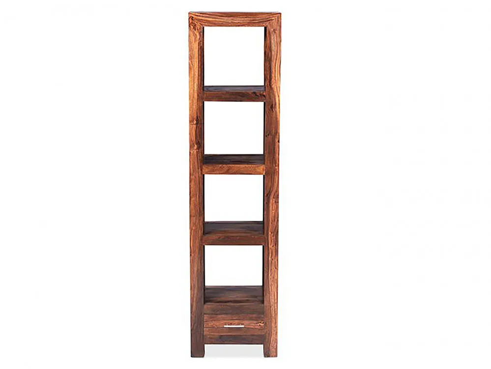 Archers Archers Santa Clara 1 Drawer Acacia Tall Narrow Wooden Bookcase (Assembled)