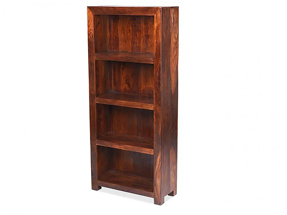 Archers Archers Santa Clara Acacia Tall Wooden Bookcase (Assembled)